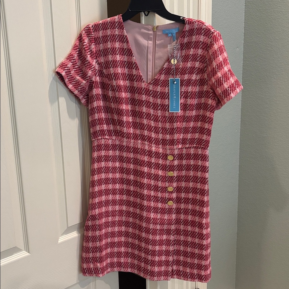 NWT Draper James Scarlet Mini Dress - Size 6